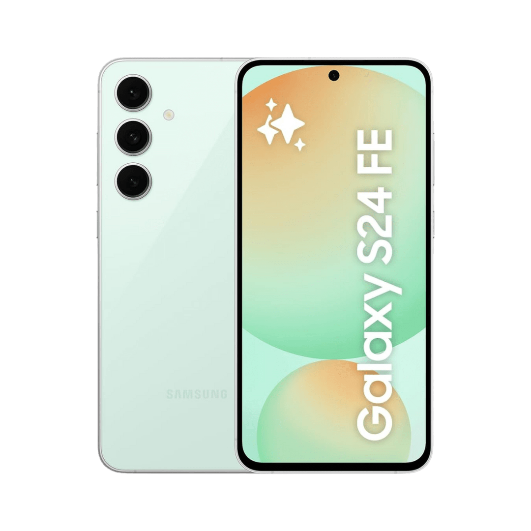 Samsung Galaxy S24 FE in Mint